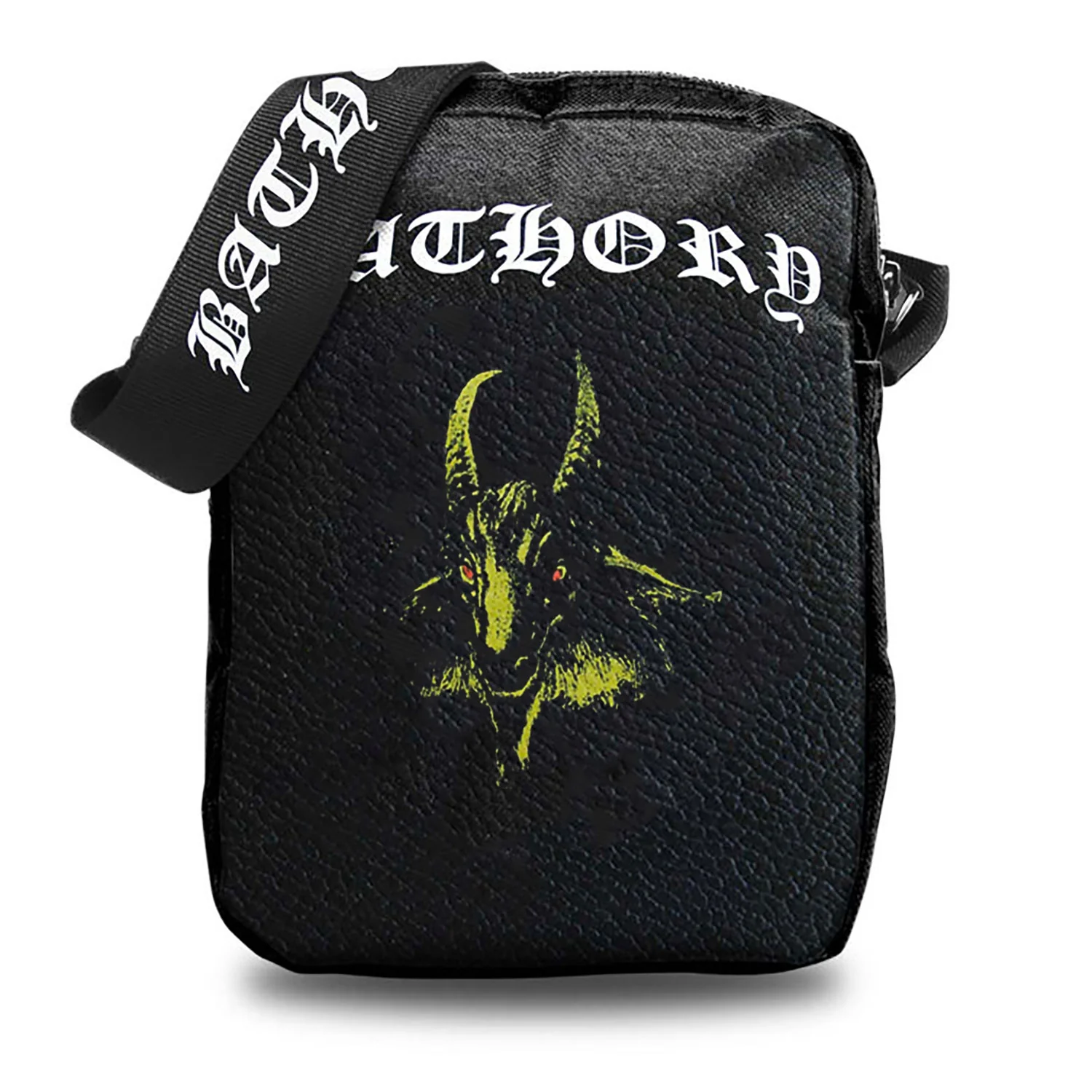 Yellow Goat With Red Eyes Crossbody Bag Messenger Bag