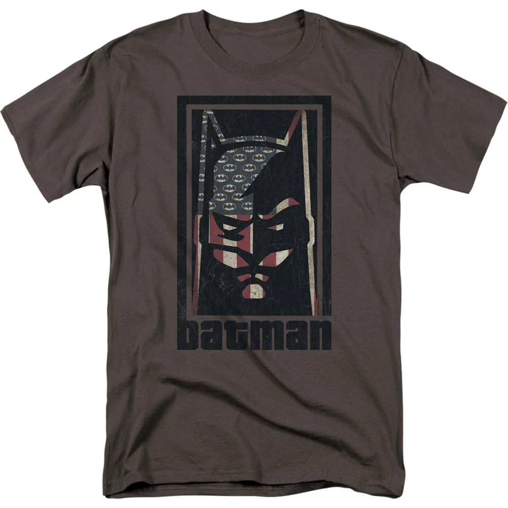 American Batman Adult T-shirt