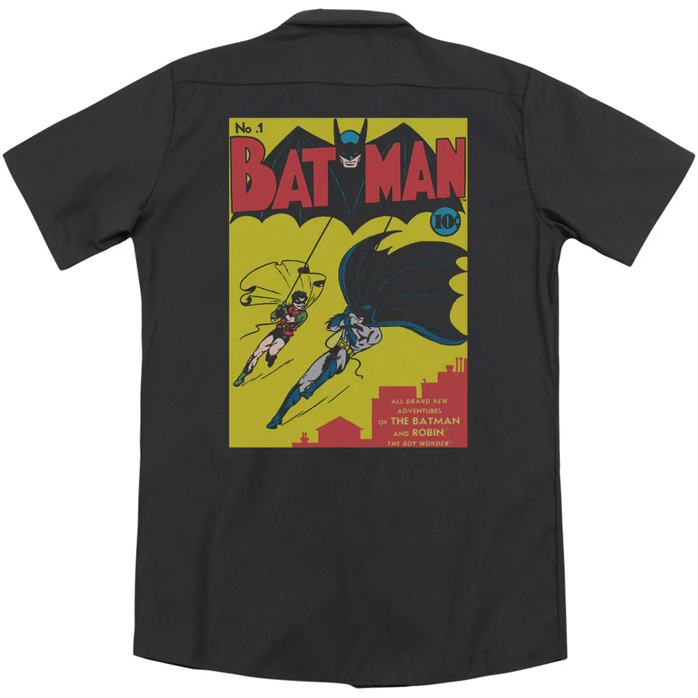Batman First (Back Print) Workshirt - Image 2