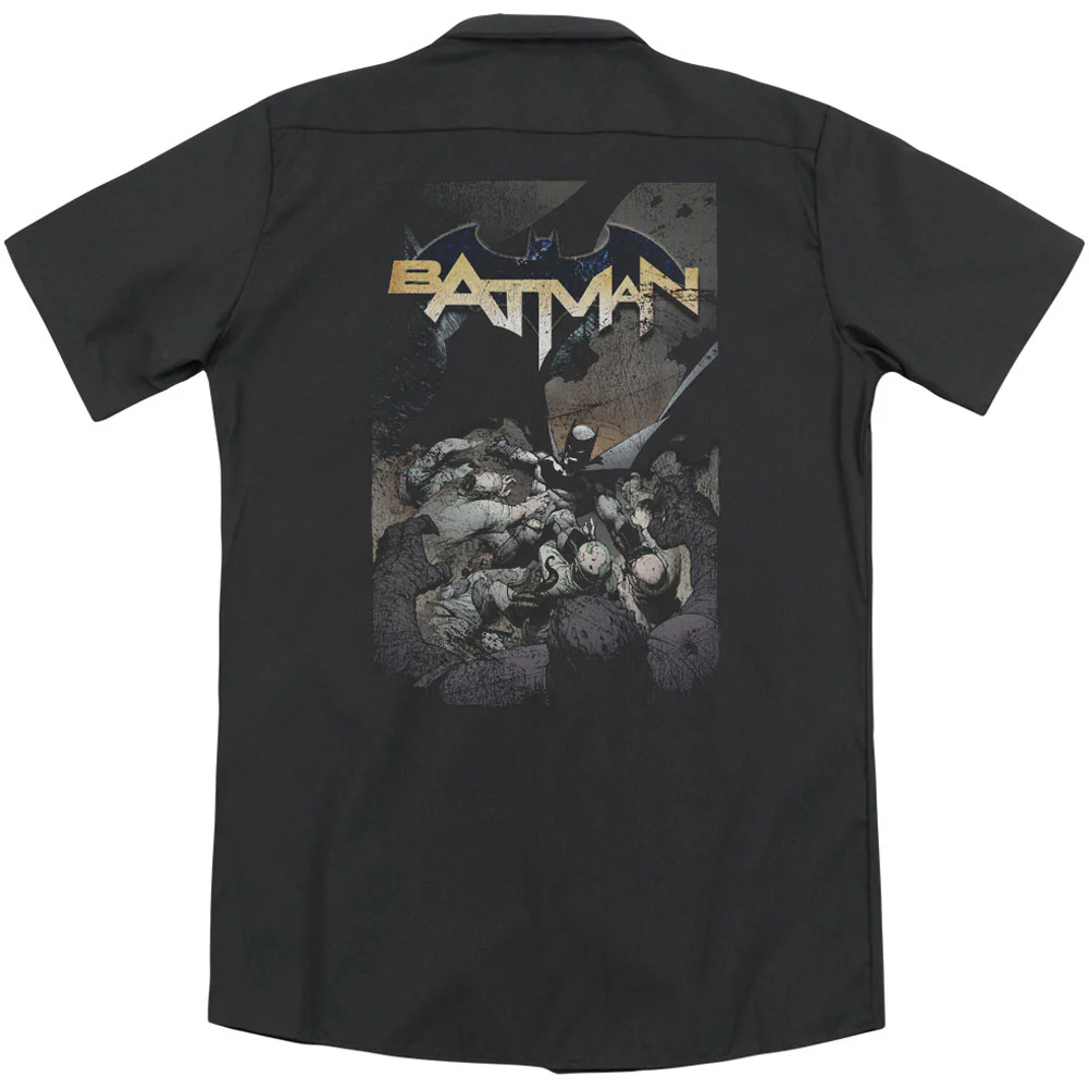 Batman One (Back Print) Workshirt - Image 2