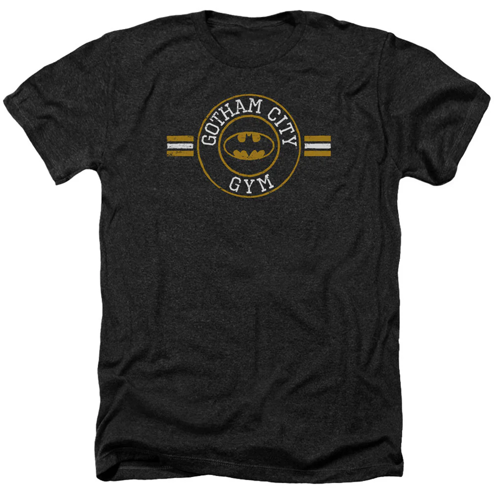 Gotham City Gym Adult Heather 40% Poly T-shirt