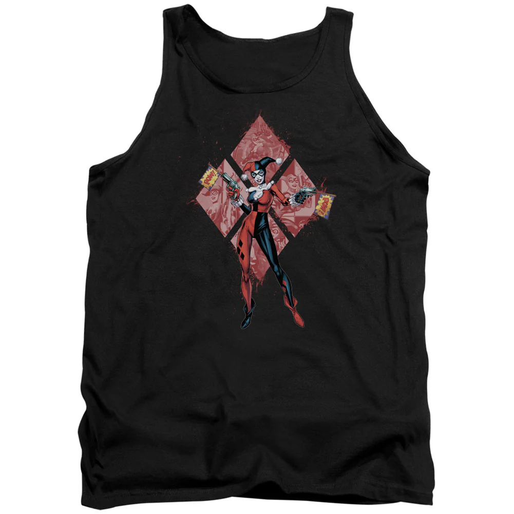 Harley Quinn (diamonds) Mens Tank
