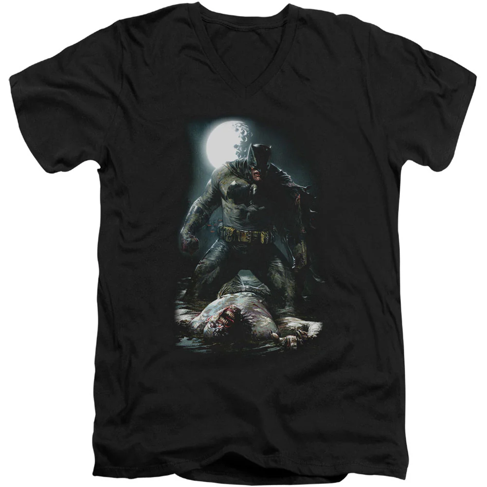 Mudhole Adult V-Neck Slim Fit T-shirt