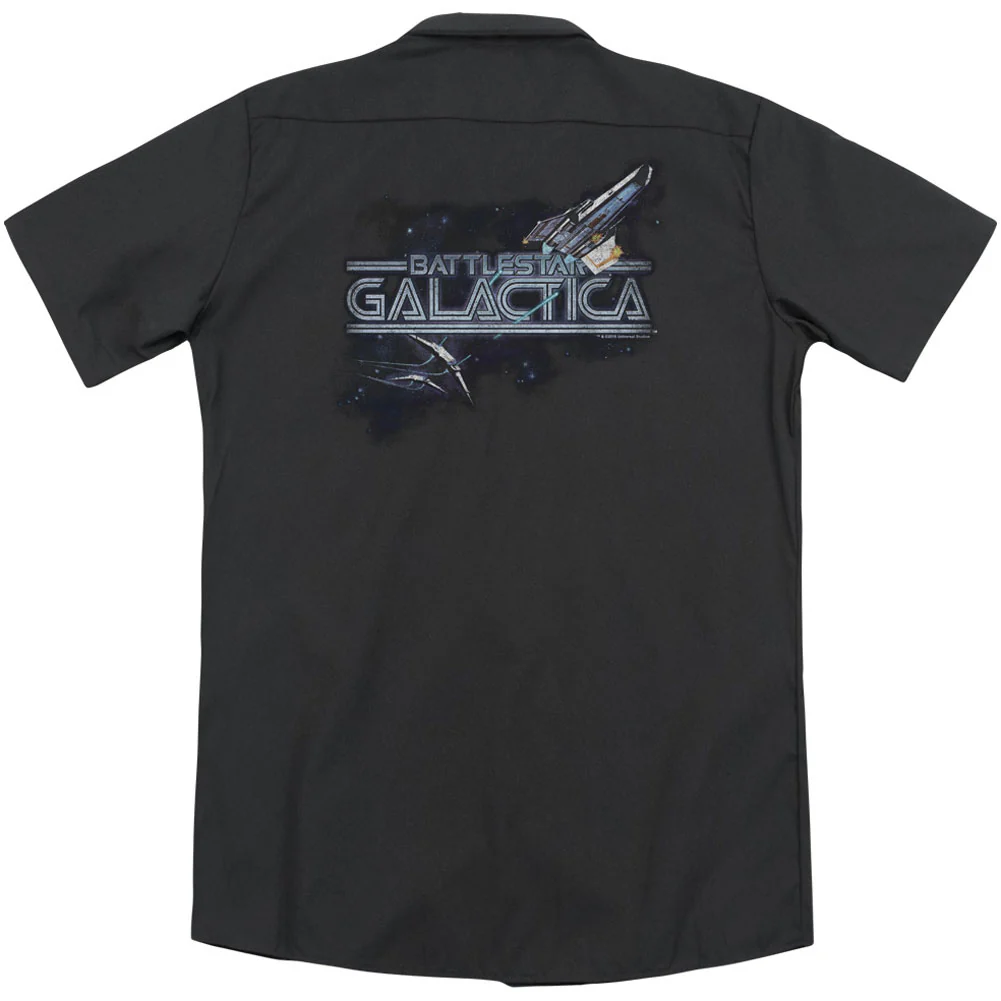 Cylon Pursuit (Back Print) Workshirt - Image 2