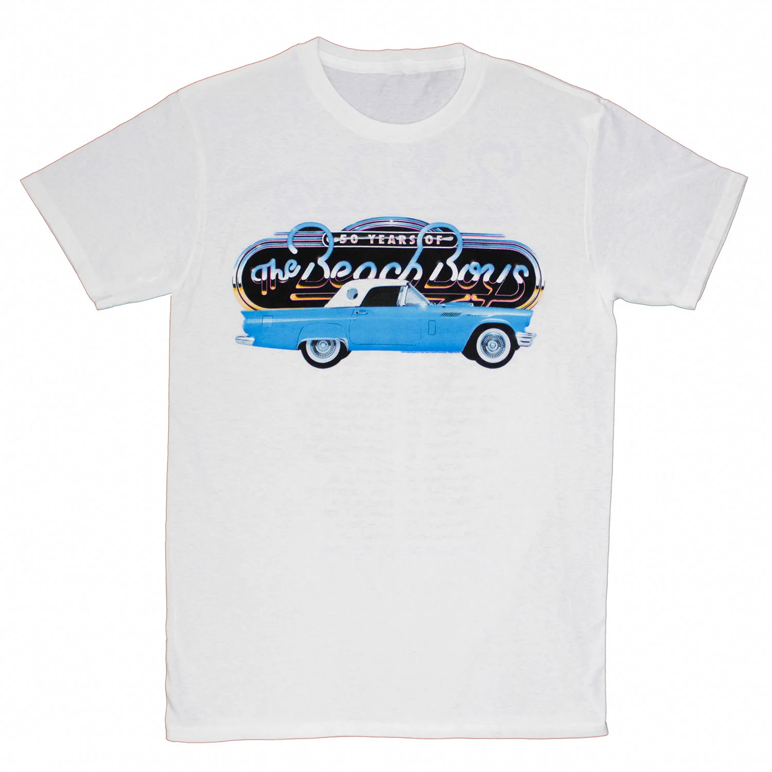 50 Years Of The Beach Boys North American Tour 2014 T-shirt