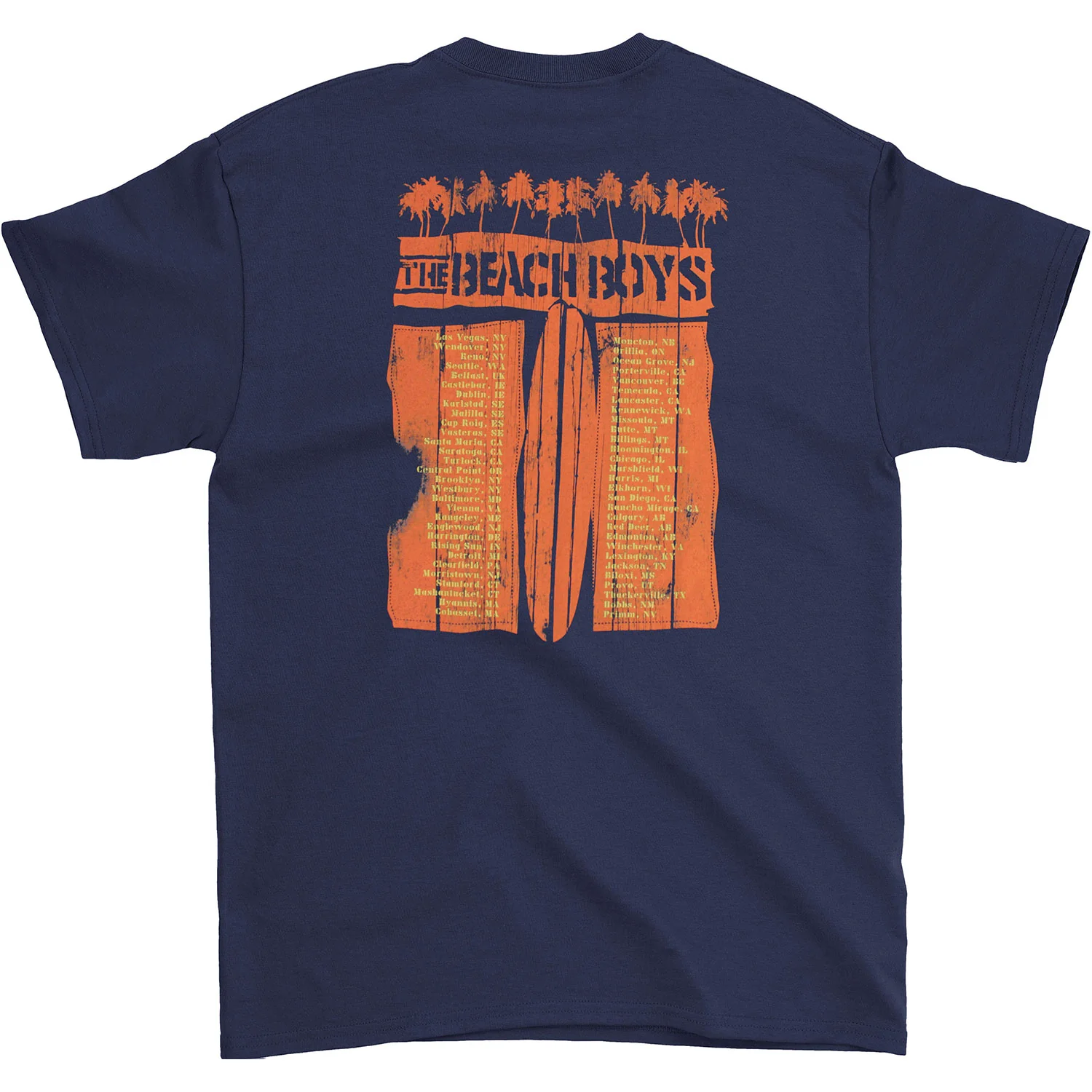 Night Beach Tour Ft Pierce FL - Mashantucket CT T-shirt - Image 2
