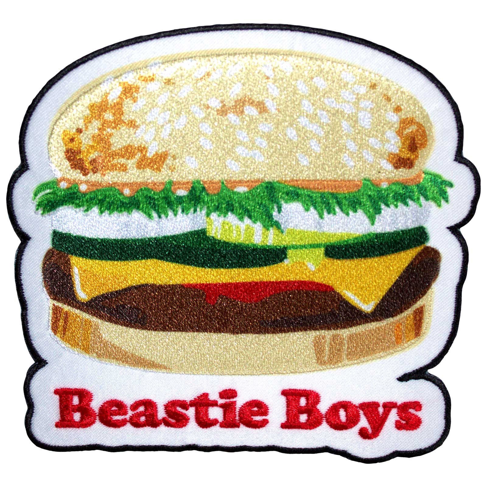 Burger Woven Patch