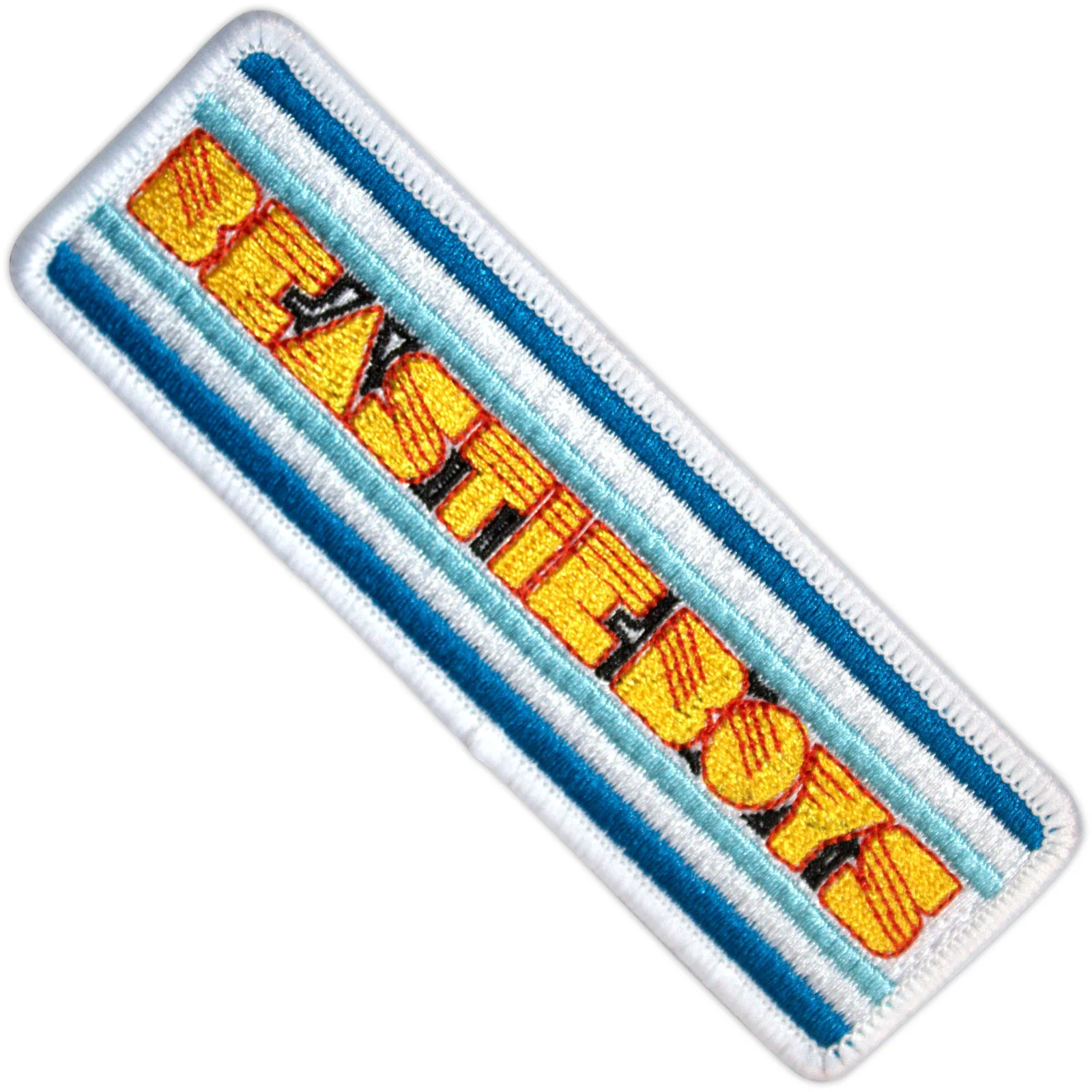 Long Logo Woven Patch