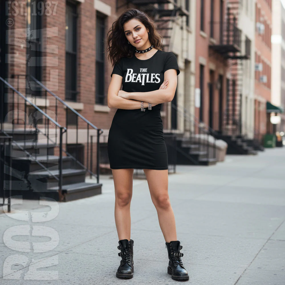 Drop T Work Dress - Image 2