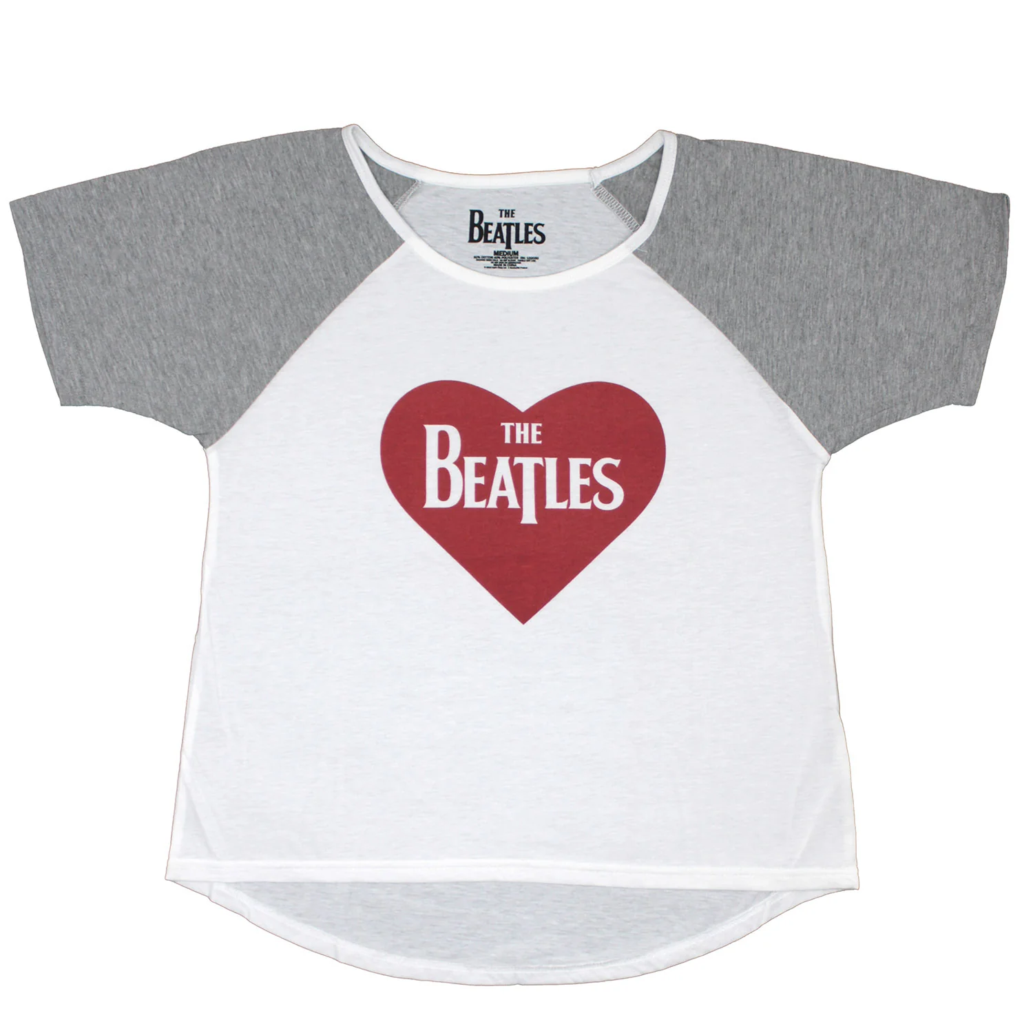 Girl's Heart Logo Tee & Shorts Set Sleepwear - Image 2