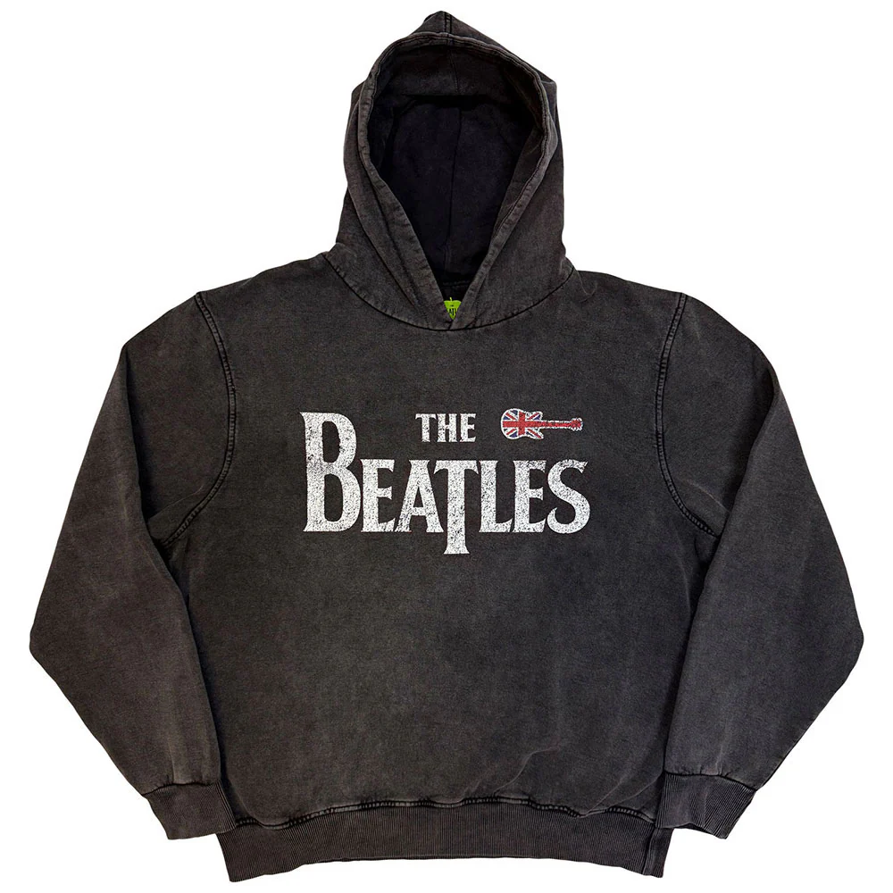 Guitar & Drop T Stone Wash Hooded Sweatshirt
