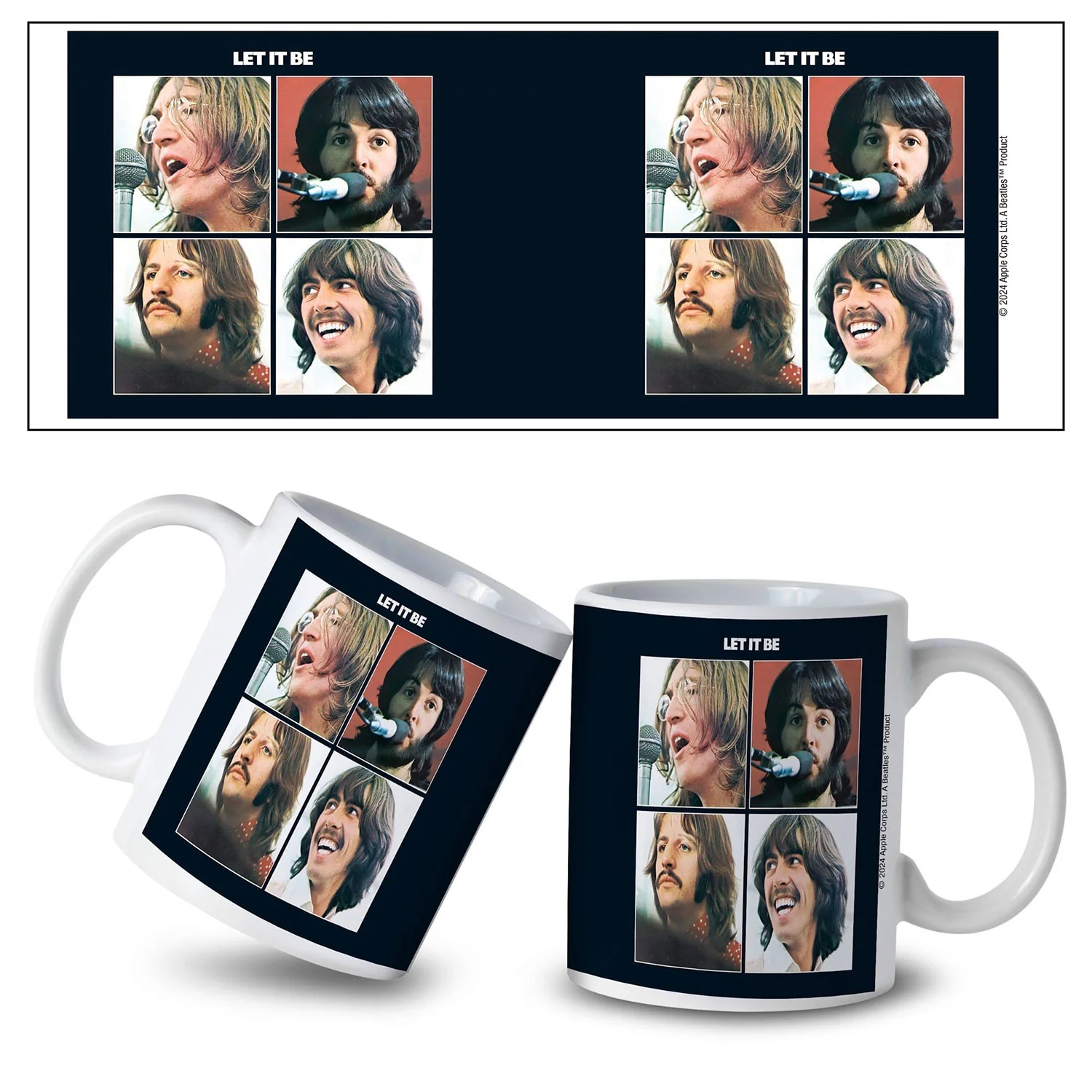 Let it Be Coffee Mug