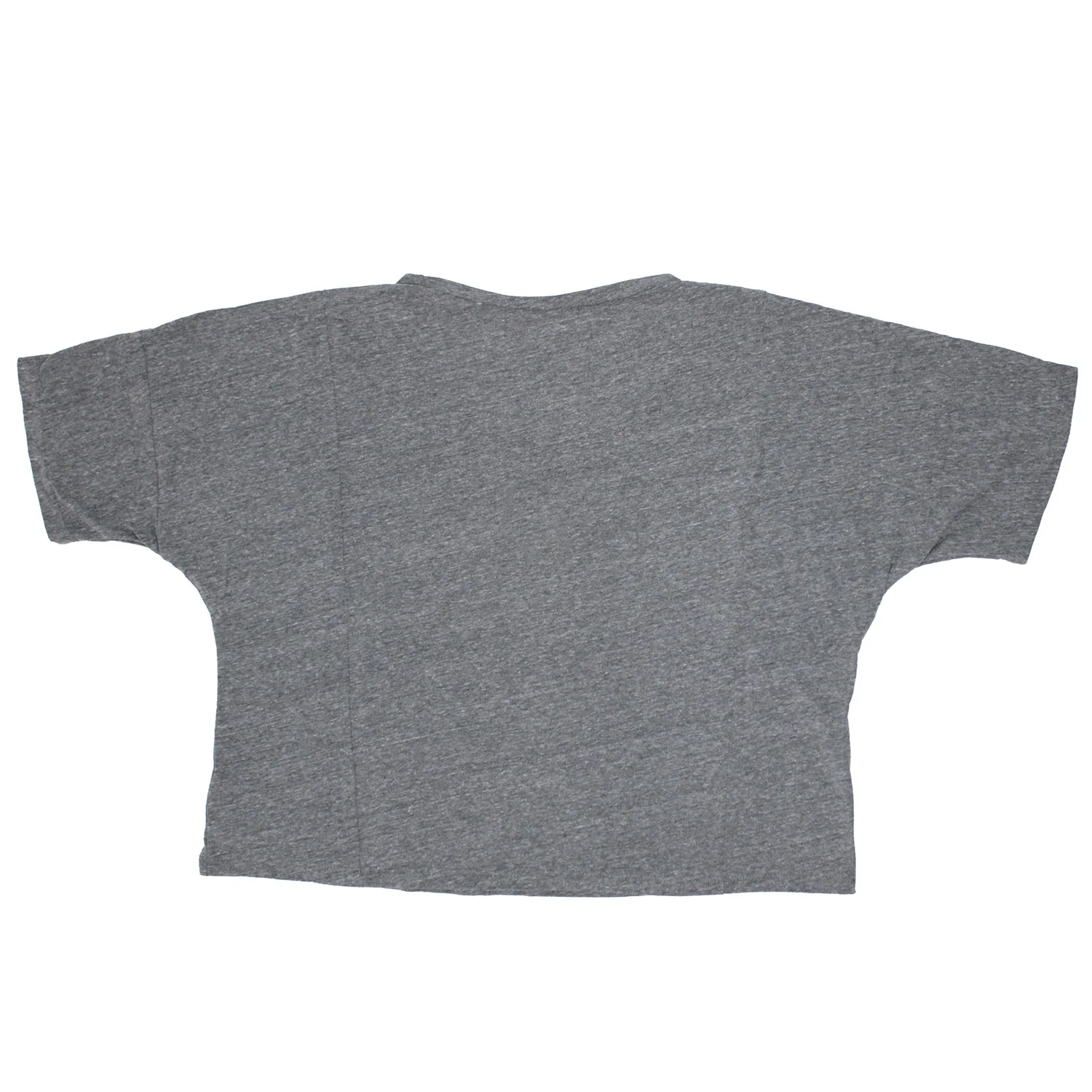 Let It Be With Red Foil Logo Crop Top Junior Top - Image 2