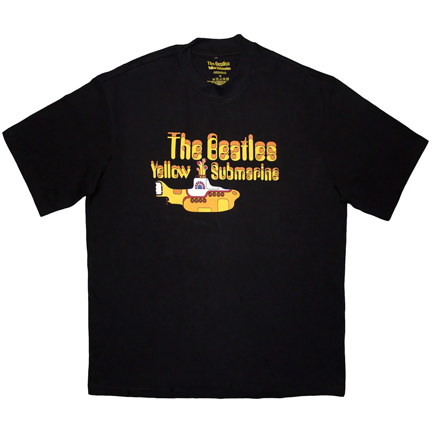 Logo & Sub Oversized Boxy Tee Vintage T-shirt