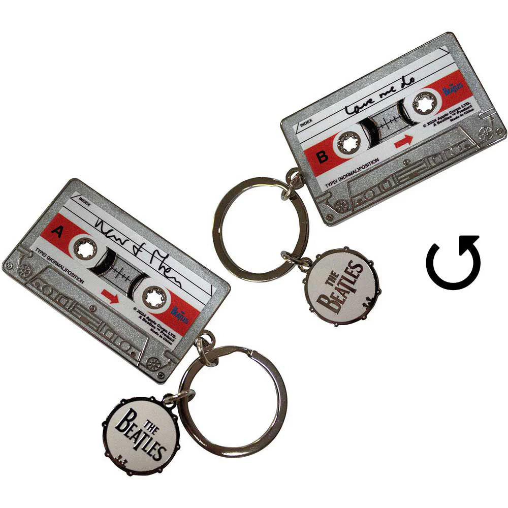 Now & Then Casette Metal Key Chain
