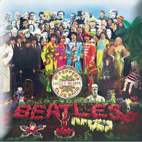 Sgt Pepper Album Pewter Pin Badge