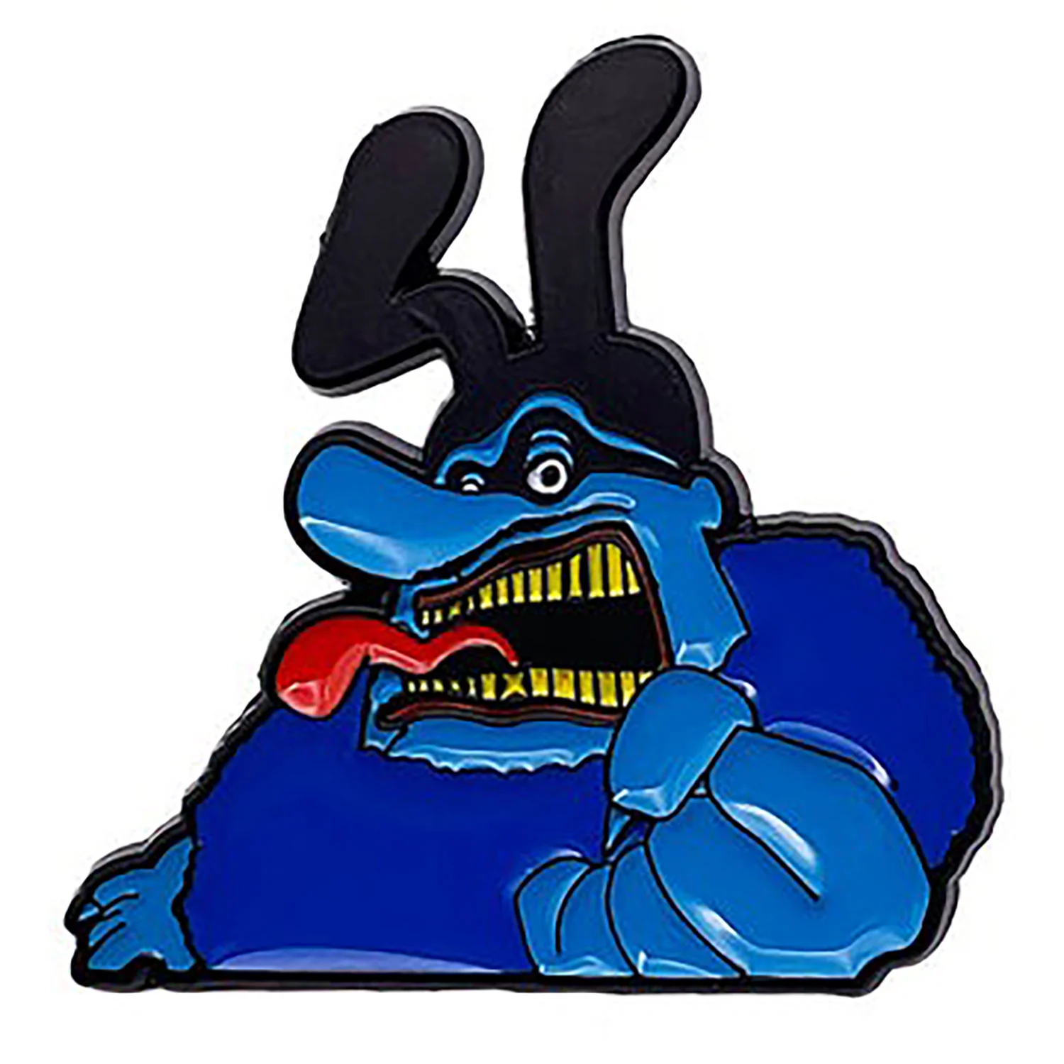 The Beatles Yellow Submarine Blue Meanie Pewter Pin Badge - Image 2