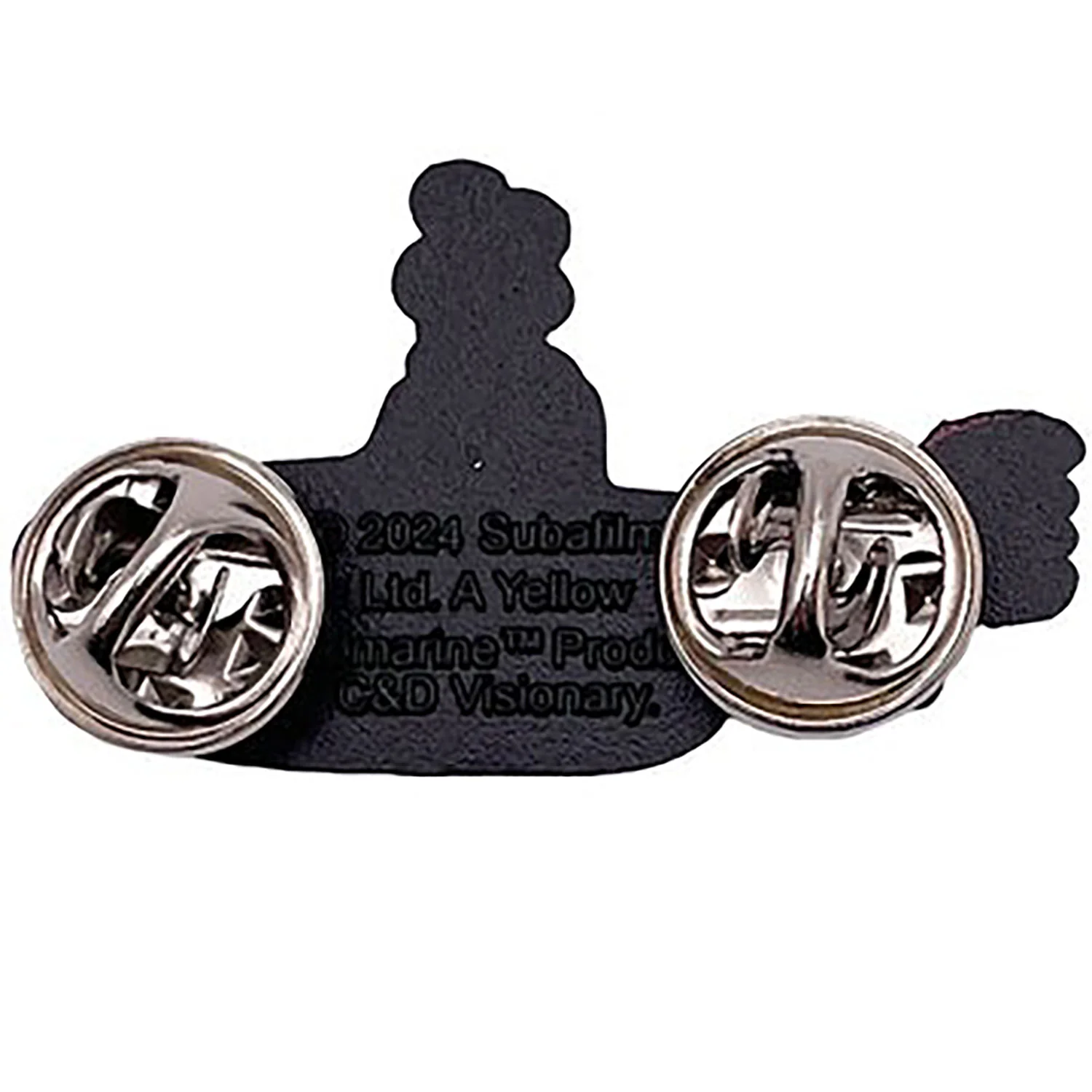 The Beatles Yellow Submarine Logo Pewter Pin Badge - Image 3