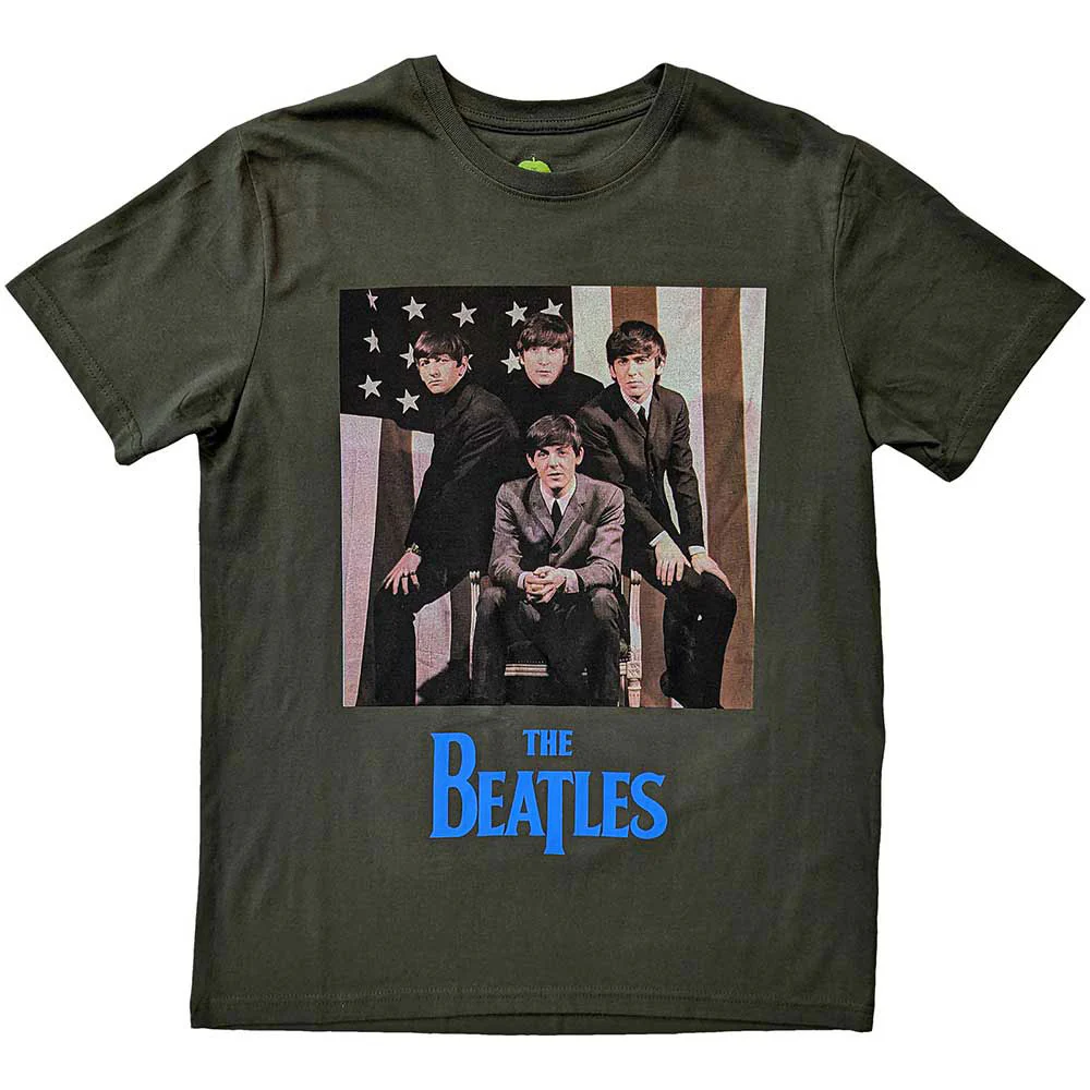 Us Flag Photo T-shirt