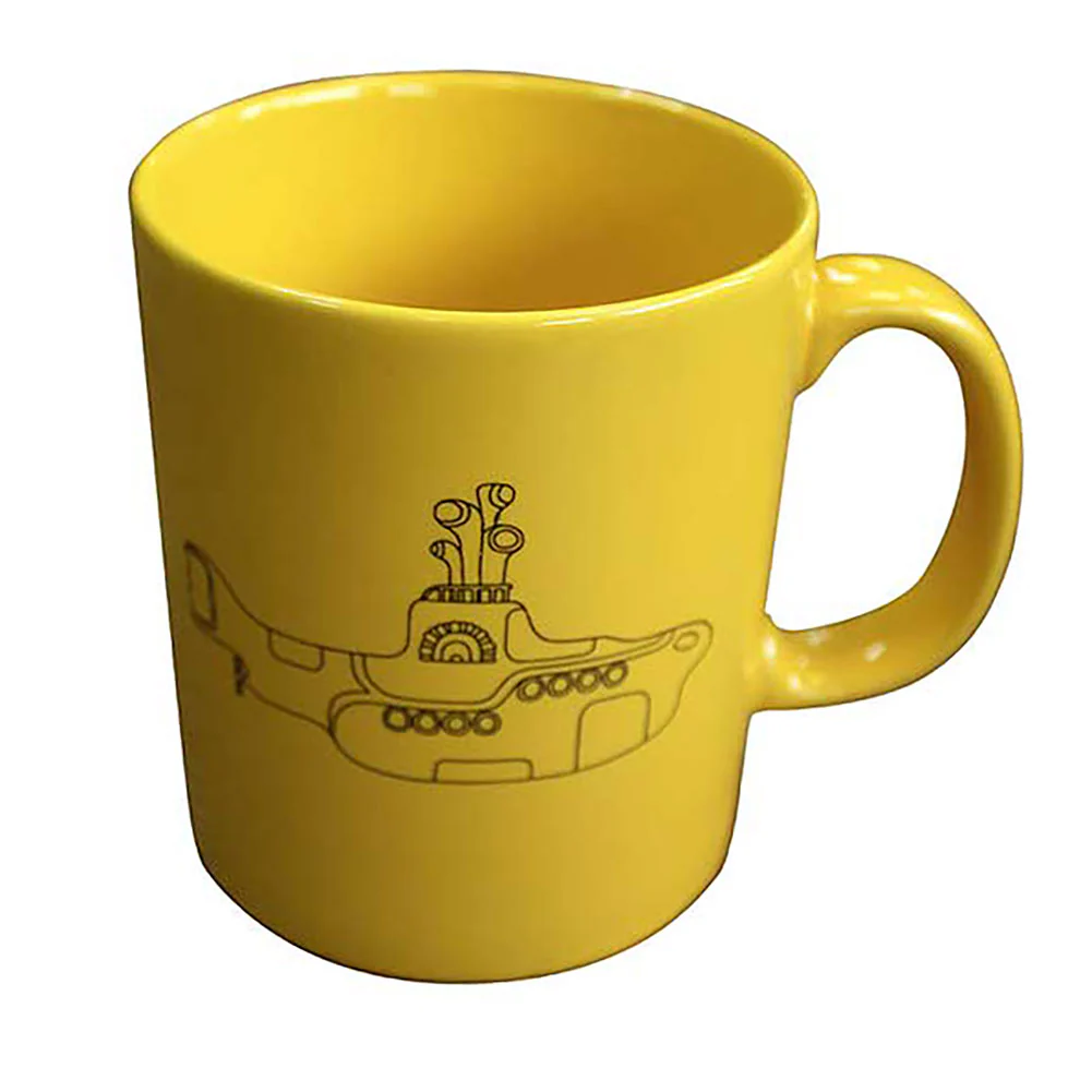 Yellow Submarine Band Outlines Coffee Mug - Image 2
