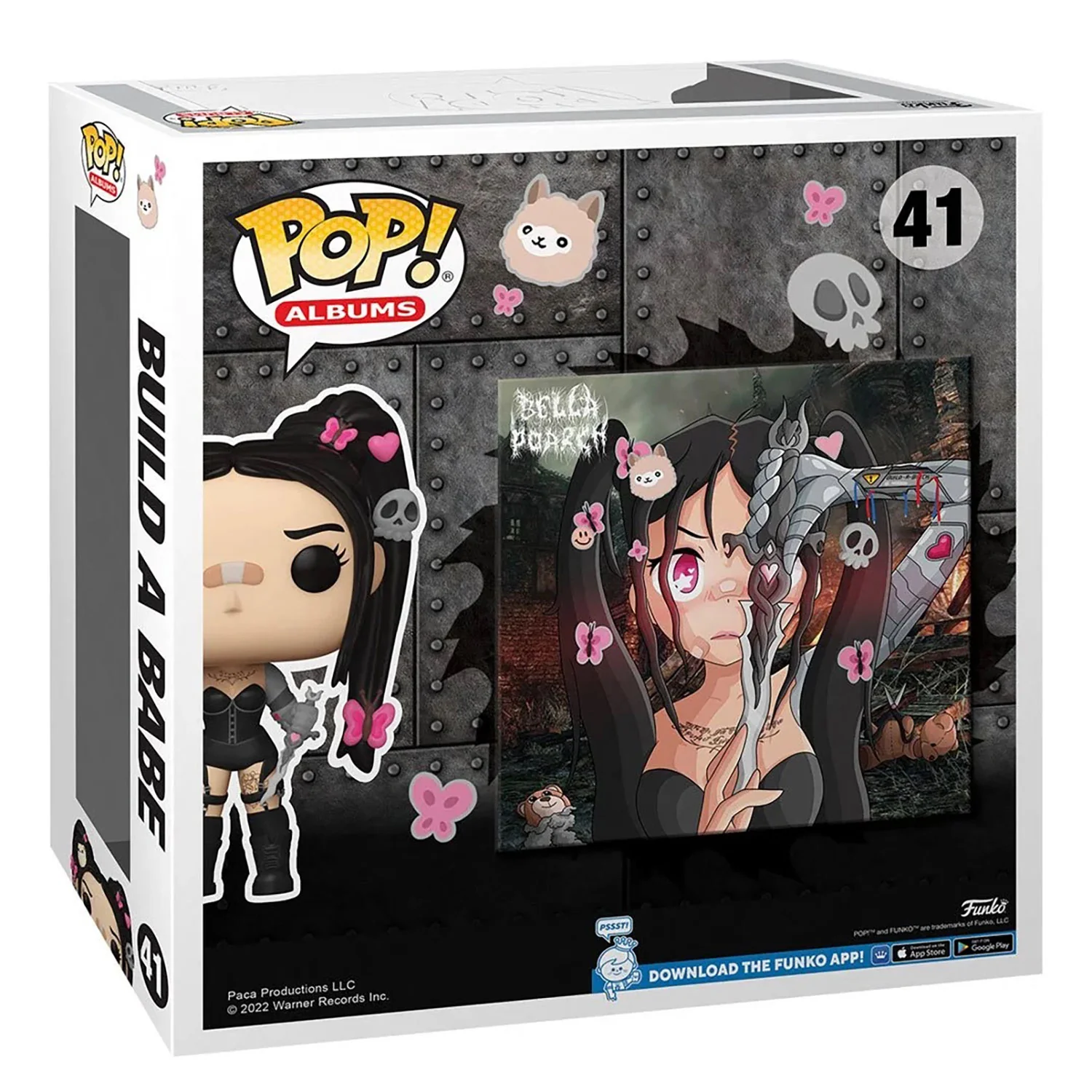Funko Pop! Albums 41 Bella Poarch Build A Babe Vinyl Figure - Image 2