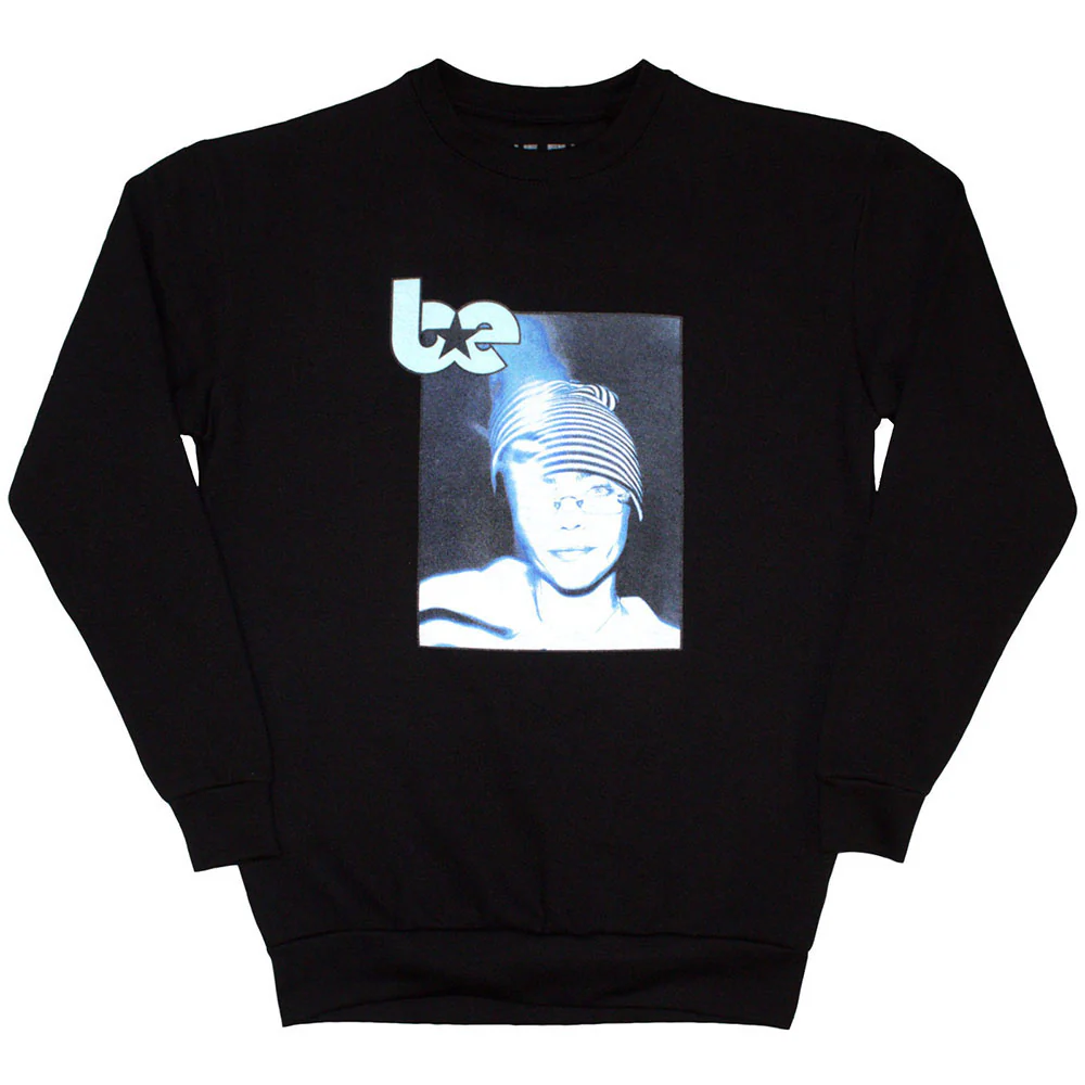 Blue Hat Photo Sweatshirt