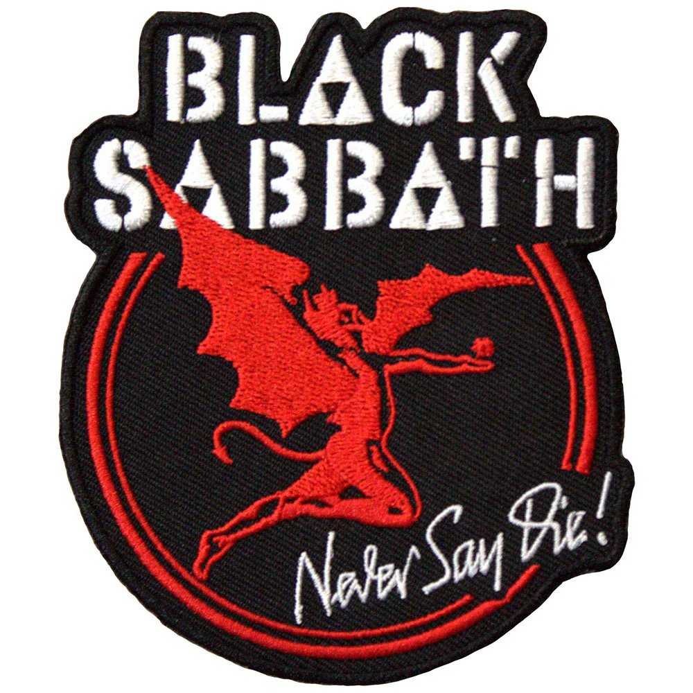 Archangel Never Say Die Woven Patch