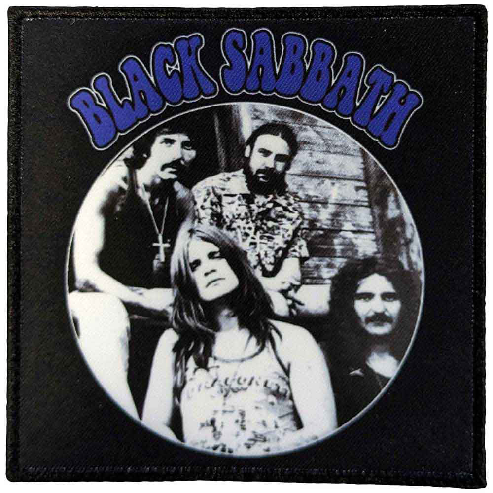 Band Photo Circle Woven Patch