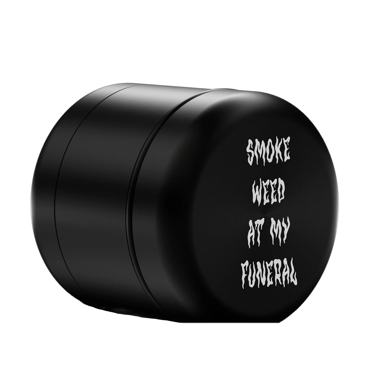 Smoke Weed At My Funeral 2" 4 Piece Grinder Grinder - Image 2
