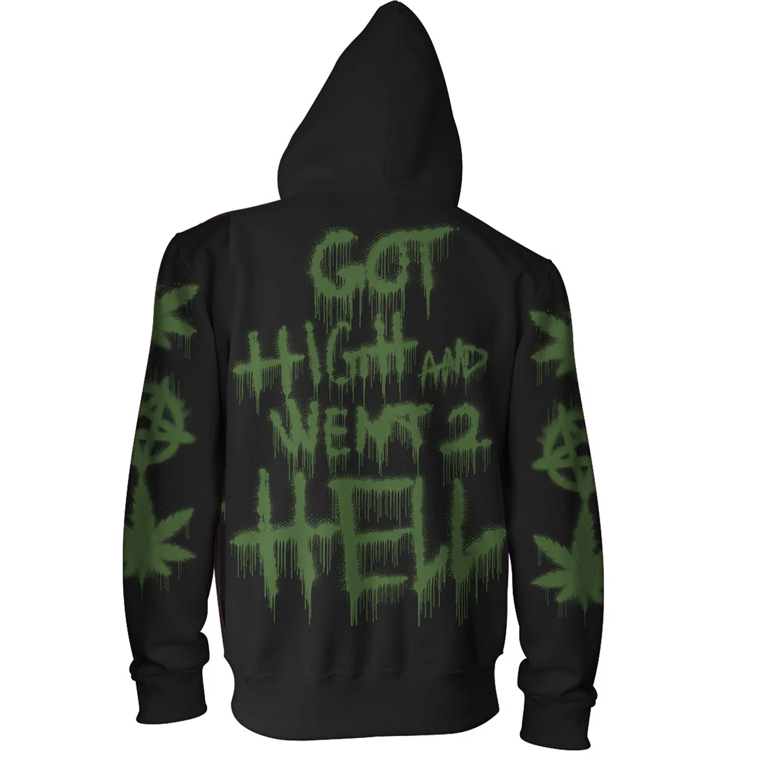 Went To Hell BRB Hooded Sweatshirt - Image 2