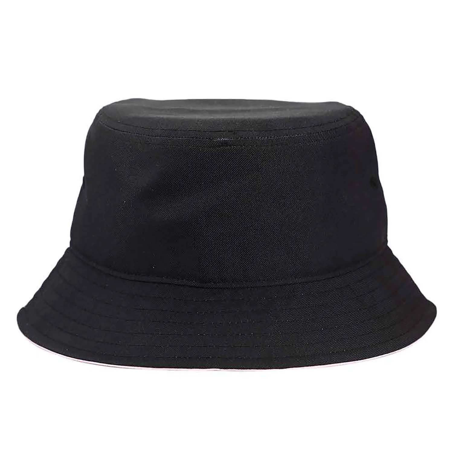 Logo & Contrast Brim Bucket Hat Bucket Cap - Image 3