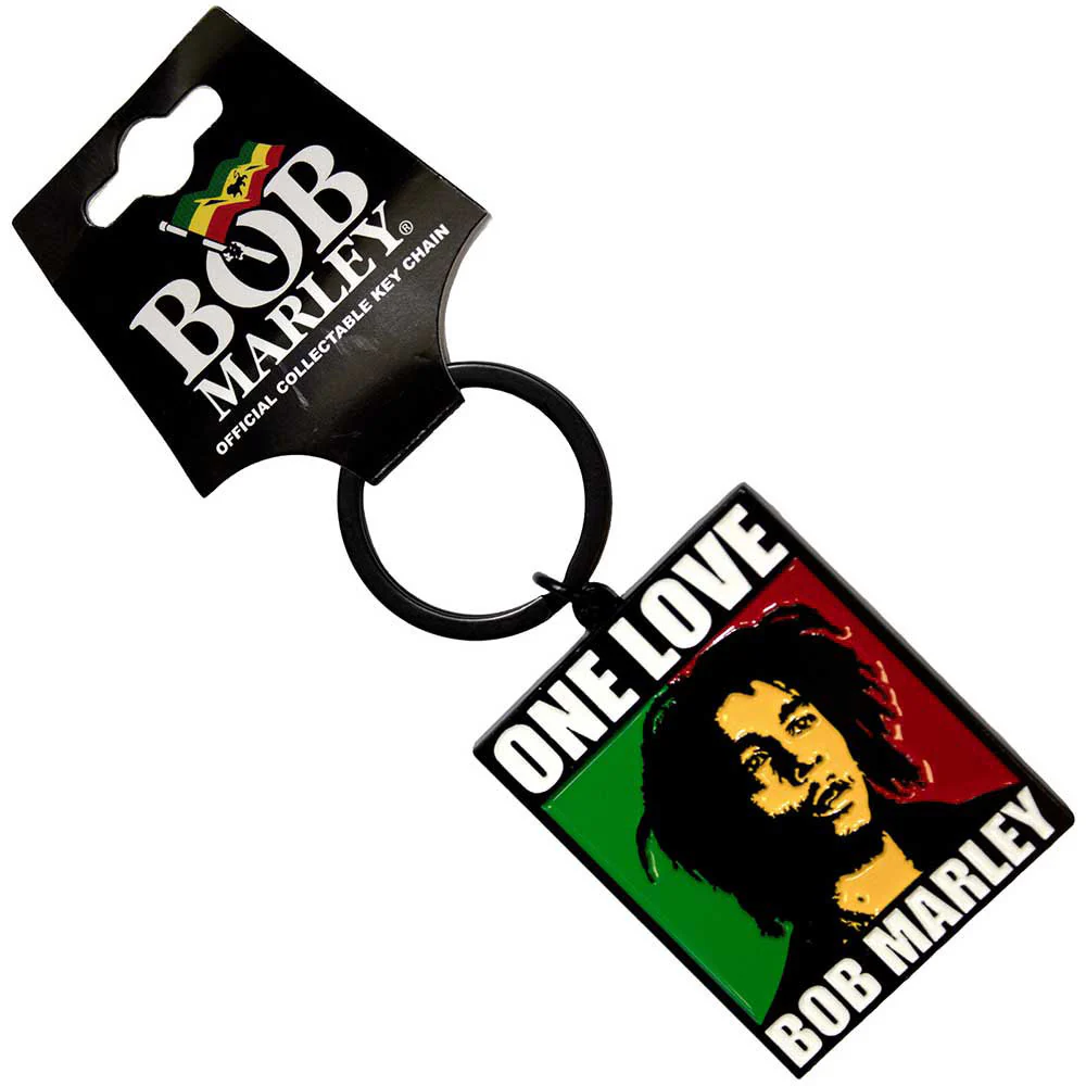 One Love Metal Key Chain