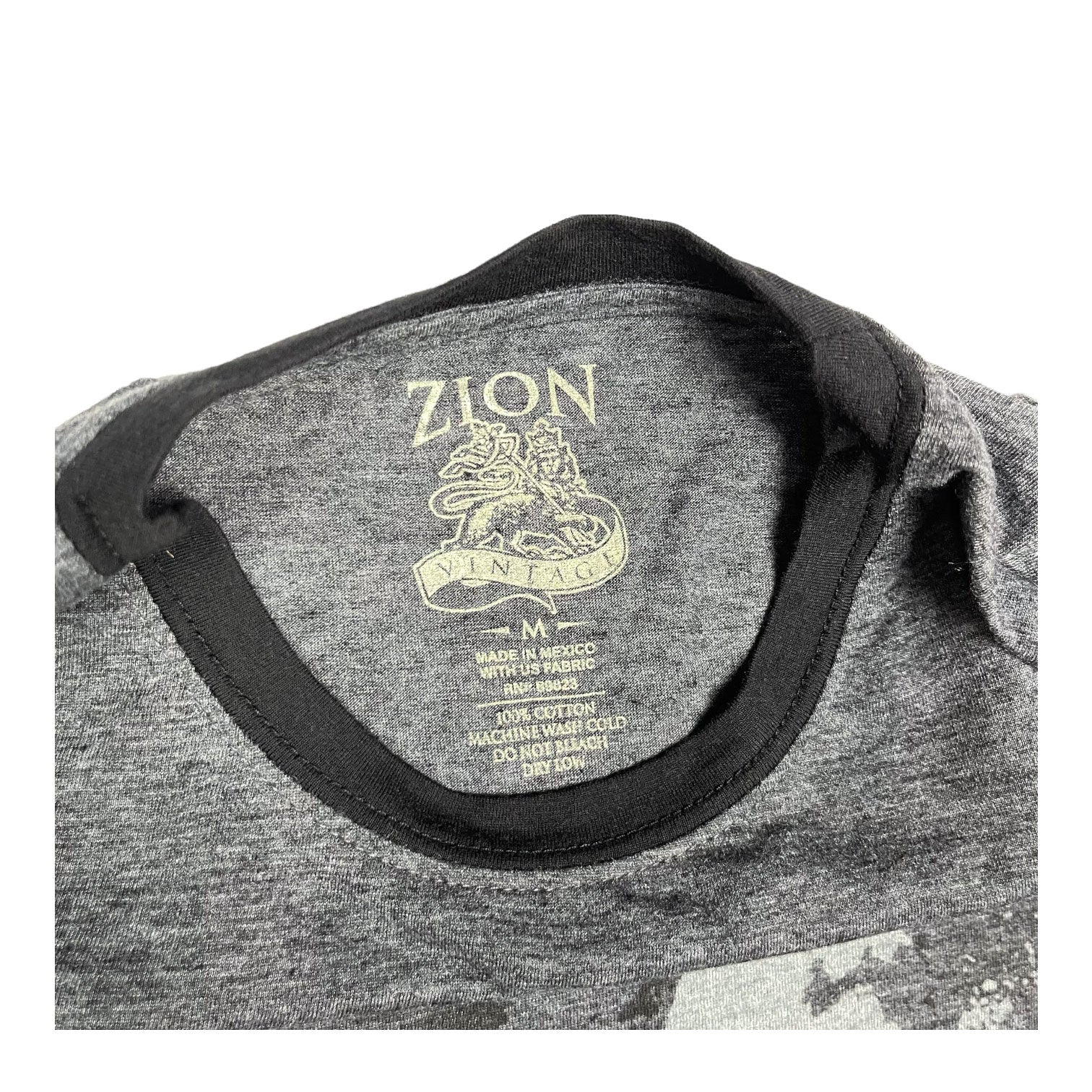 Soul Rebel Dark Heather Ringer T-shirt - Image 2