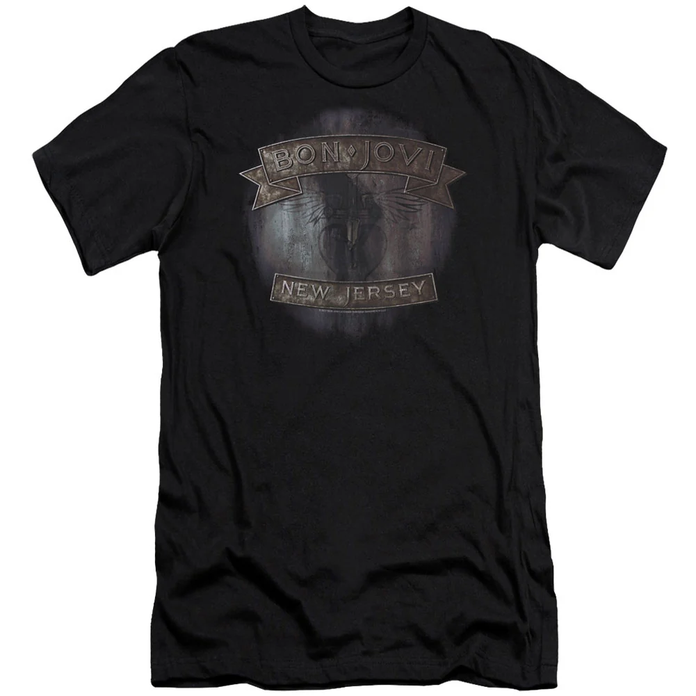 New Jersey Premium Canvas Brand Slim Fit T-shirt