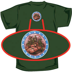 Amerijuanican T-shirt - Image 2