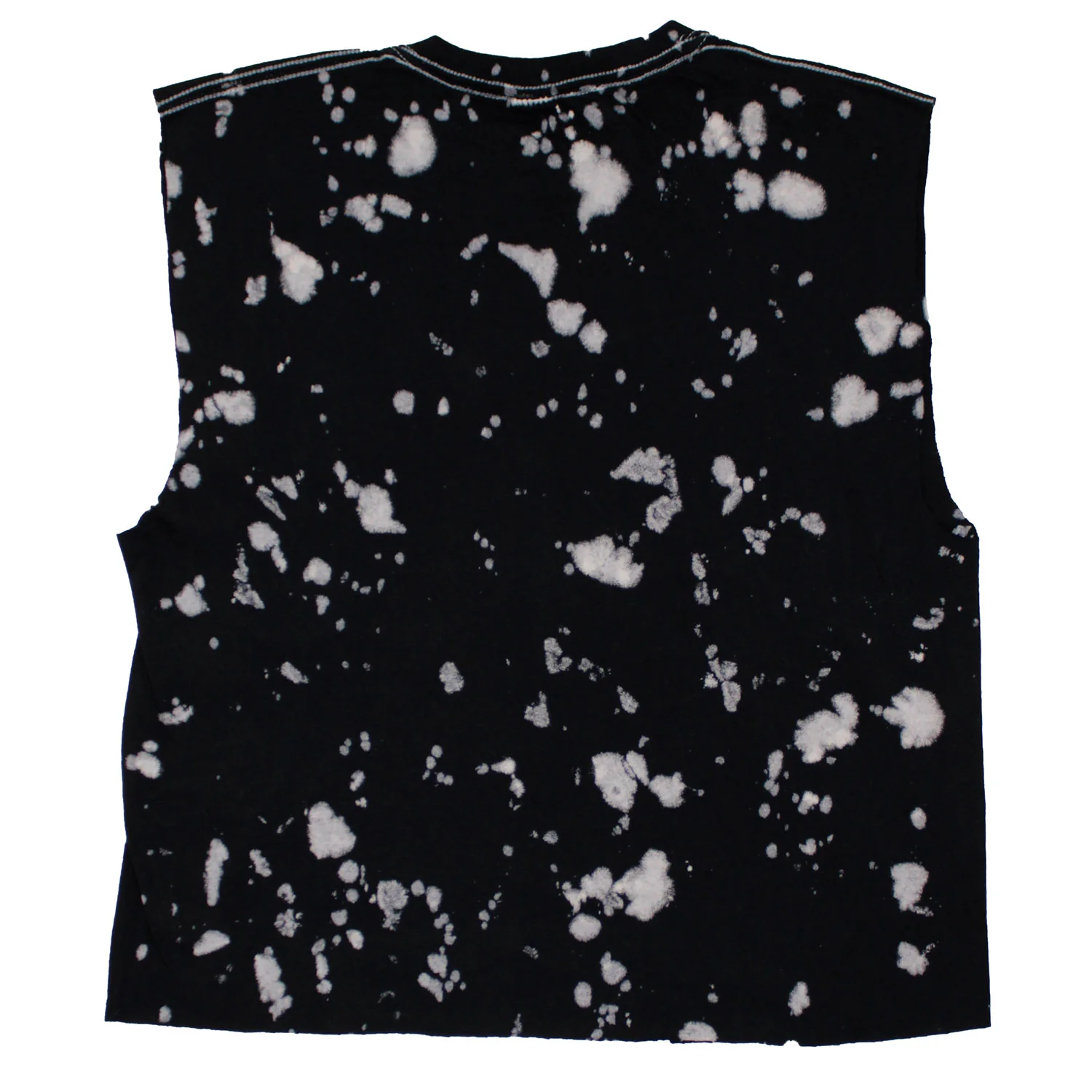 Microphone Bleached Sleeveless Womens Tank - Image 2