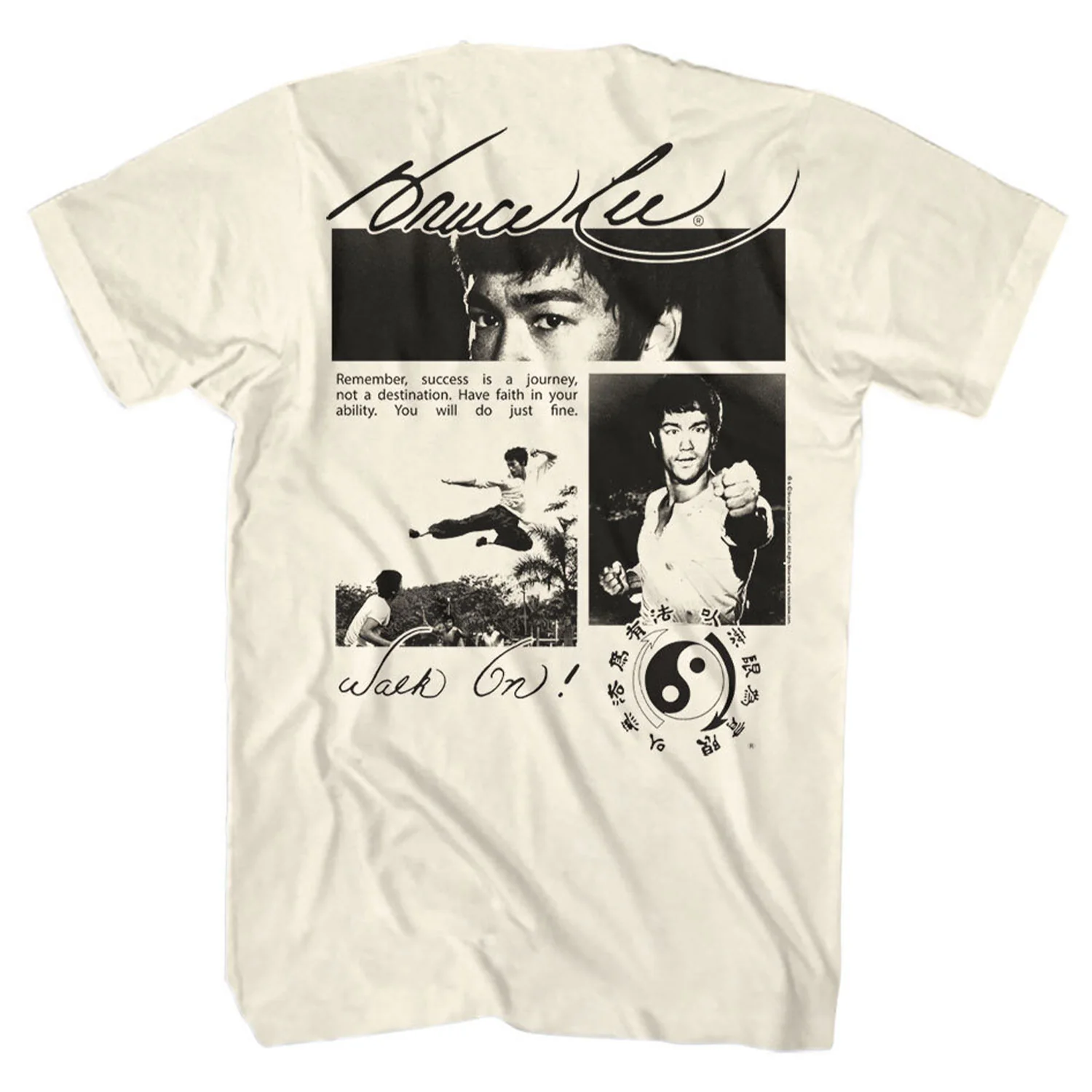 Bruce Lee Collage Fb T-shirt - Image 2