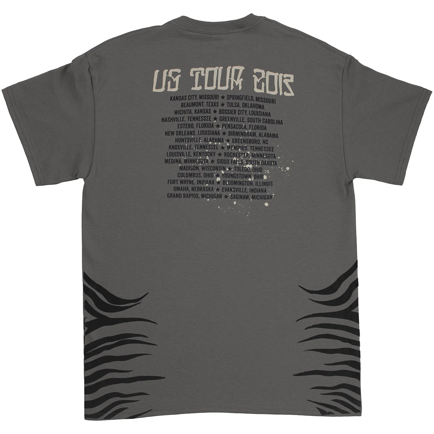 US Tour 2013 Kansas City - Saginaw T-shirt - Image 2