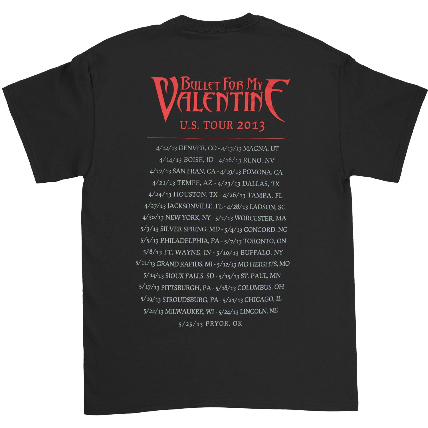 Group Shot 2013 Tour T-shirt - Image 2