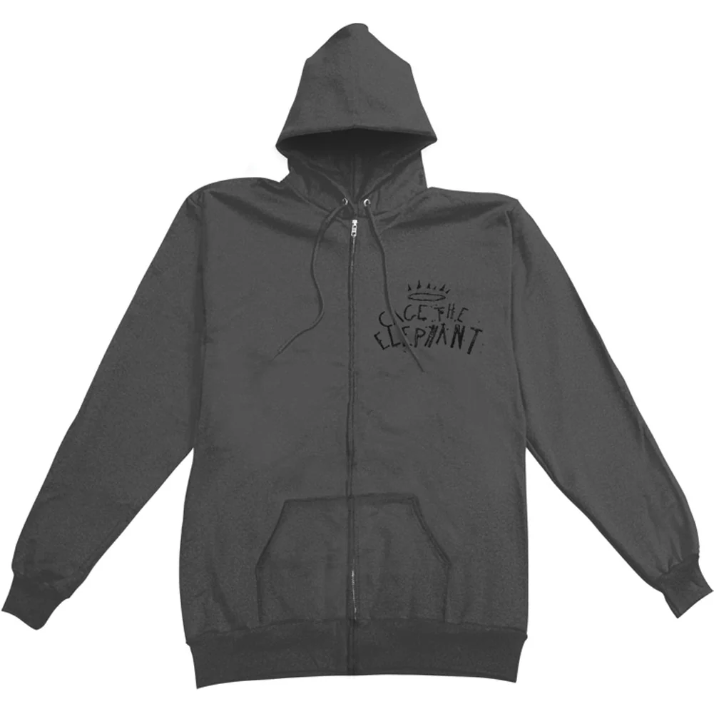 Tiny Little Robots Zippered Hooded Sweatshirt