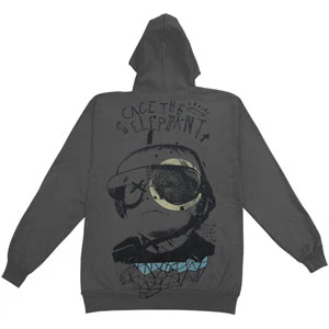Tiny Little Robots Zippered Hooded Sweatshirt - Image 2