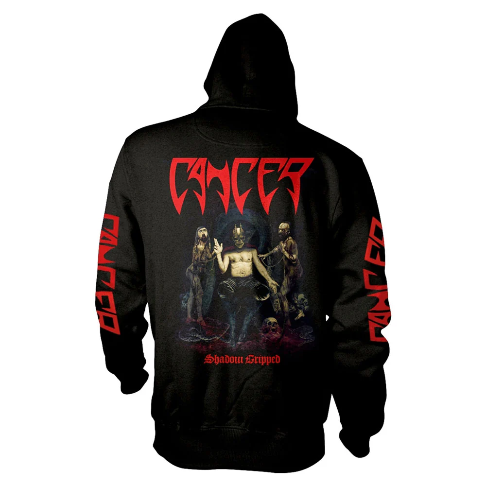 Shadow Gripped Zippered Hooded Sweatshirt - Image 2