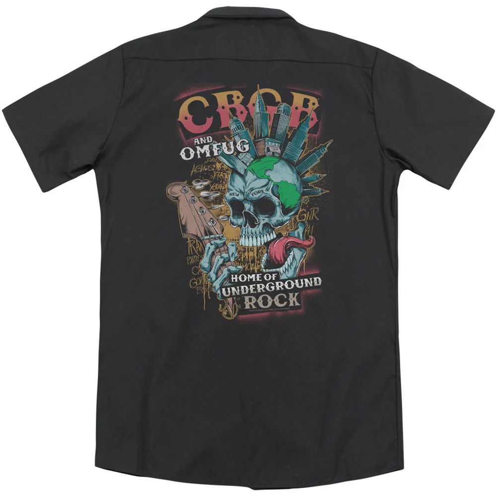 City Mowhawk (Back Print) Workshirt - Image 2