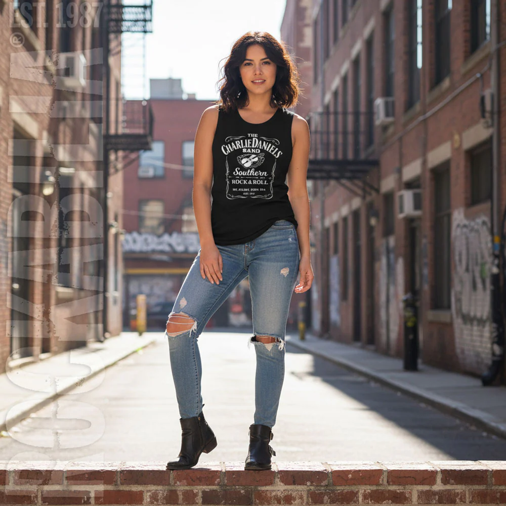 Cdb Label Womens Tank - Image 2