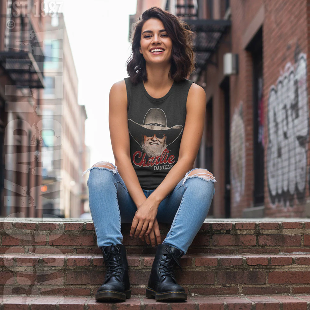 Cdb Smiling Charlie Womens Tank - Image 2