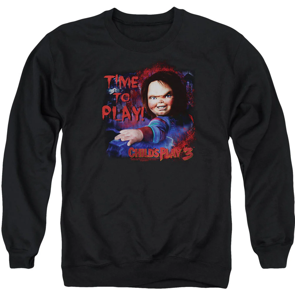Time To Play Adult Sweatshirt