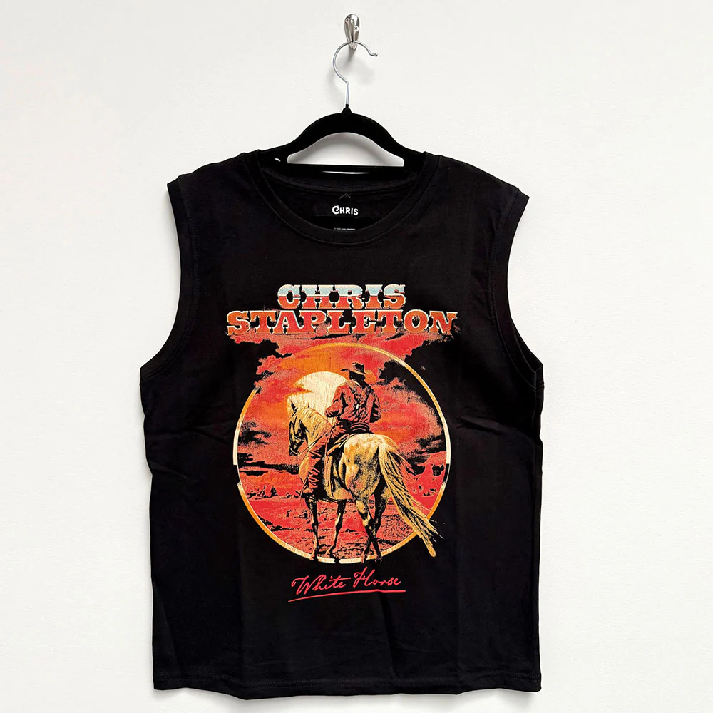 White Horse Mens Tank