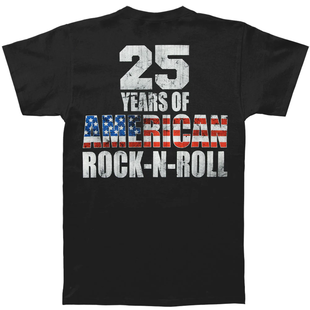 25 Years Of American Rock N Roll T-shirt - Image 2