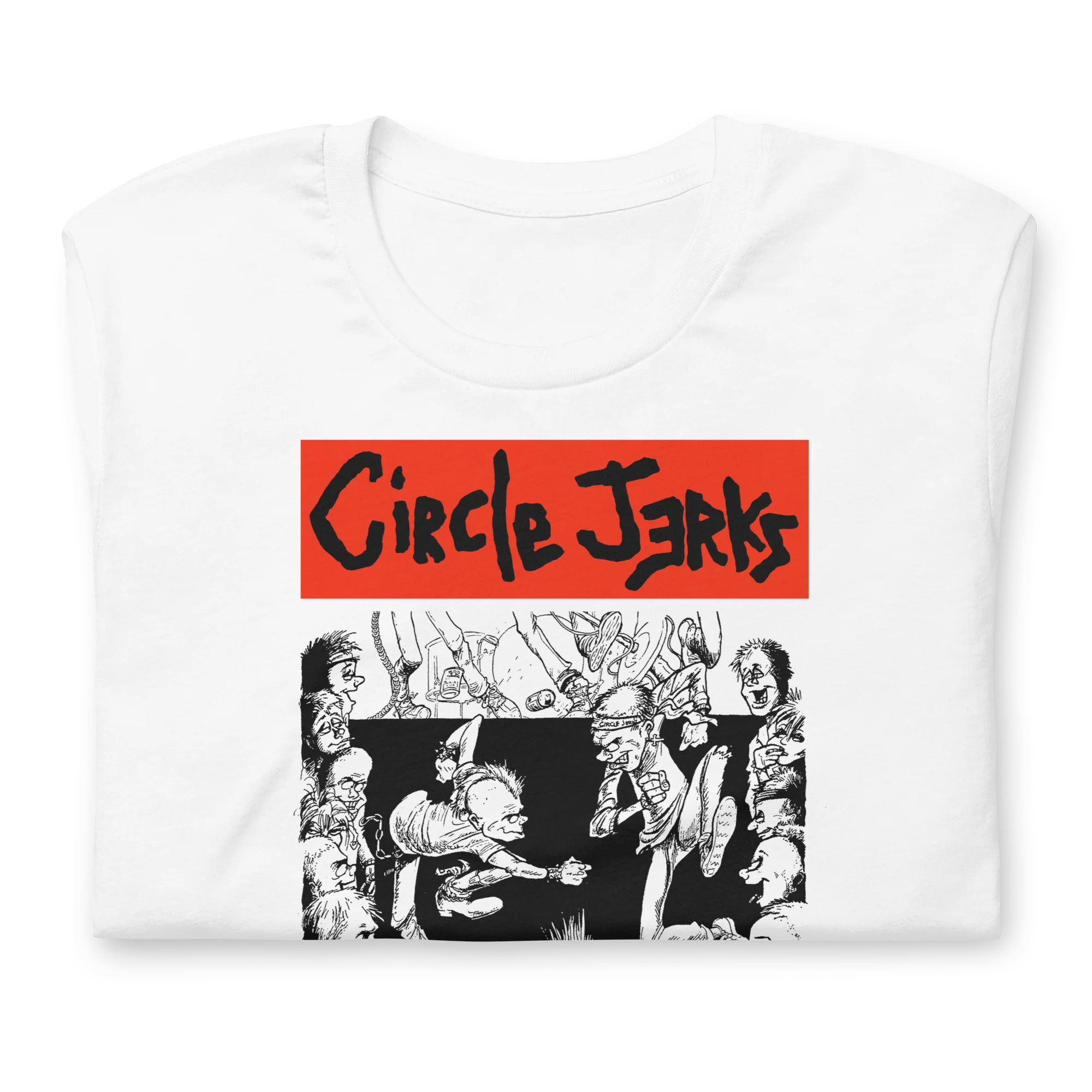 Circle Jerks - 1985 American Tour Vintage T-Shirt - Image 2