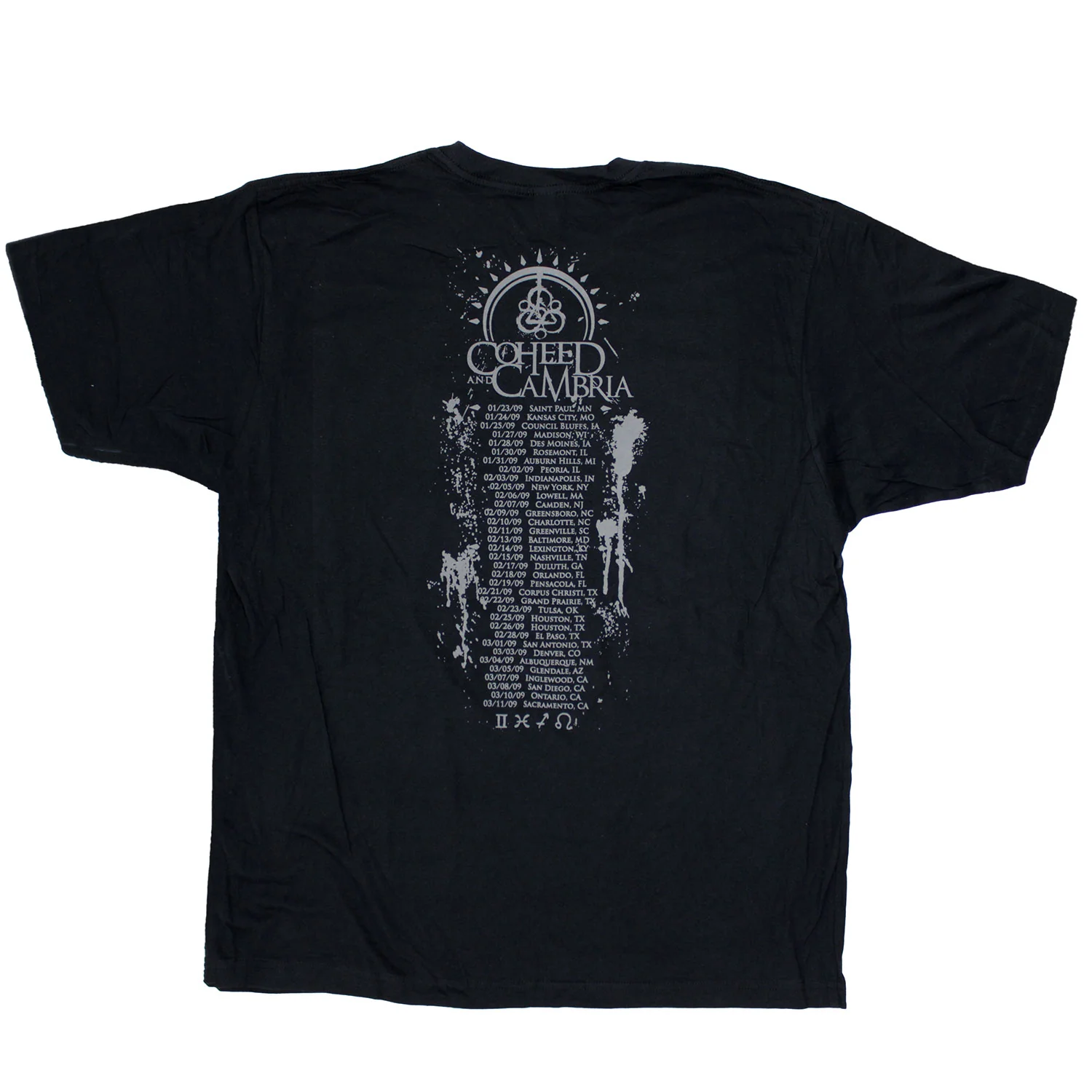 Keywork and Devil 2009 Tour Tee Slim Fit T-shirt - Image 2